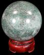 Aventurine (Green Quartz) Sphere - Glimmering #32152-1